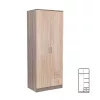 Miami Garderobe 80x205 cm sonoma eiche-york eiche