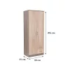 Miami Garderobe 80x205 cm sonoma eiche-york eiche