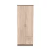 Miami Garderobe 80x205 cm sonoma eiche-york eiche