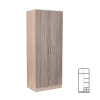 Miami Kleiderschrank 80x205 cm York Eiche-Sonoma Eiche