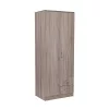 Miami Kleiderschrank 80x205 cm York Eiche-York Eiche