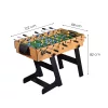 4-in-1-Tisch für Tischfußball, Tischtennis, Billard und Curling