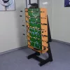 4-in-1-Tisch für Tischfußball, Tischtennis, Billard und Curling