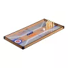 4-in-1-Tisch für Tischfußball, Tischtennis, Billard und Curling