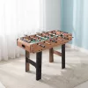 4-in-1-Tisch für Tischfußball, Tischtennis, Billard und Airhockey