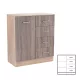 Miami sideboard 1 tür 4 schubladen 80x92 cm york eiche-sonoma eiche