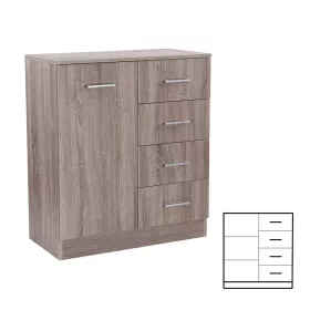   Miami sideboard 1 tür 4 schubladen 80x92 cm york eiche-york eiche