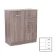 Miami sideboard 1 tür 4 schubladen 80x92 cm york eiche-york eiche