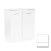 Miami Anrichte 2 Türen 80x92 cm weiß-weiß