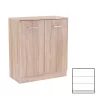 Miami Anrichte 2 Türen 80x92 cm sonoma eiche-sonoma eiche