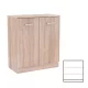 Miami Anrichte 2 Türen 80x92 cm sonoma eiche-sonoma eiche