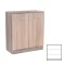 Miami Anrichte 2 Türen 80x92 cm sonoma eiche-york eiche