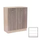 Miami sideboard 2 türen 80x92 cm york eiche-sonoma eiche