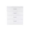 Miami Sideboard mit 4 Schubladen 80x92 cm weiß-weiß