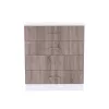 Miami sideboard mit 4 schubladen 80x92 cm york eiche-weiss