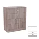 Miami Sideboard mit 4 Schubladen 80x92 cm York Eiche-York Eiche