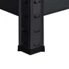 Schwerlastregal 150x70x30 cm 150 kg schwarz