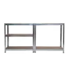 Schwerlastregal 150x70x30 cm 150 kg chrom