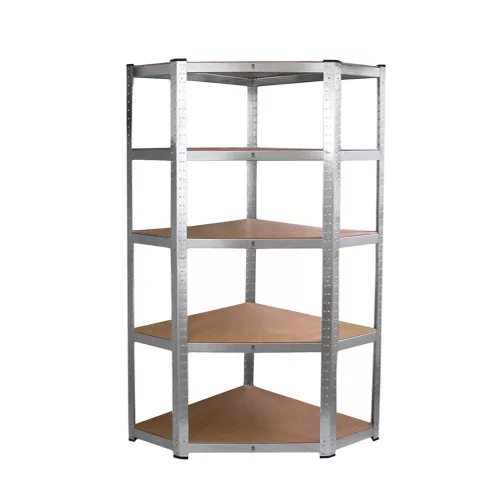 Schwerlast-Eckregal 180x70x40-40 cm 175 kg chrom