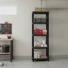 Schwerlastregal 180x40x40 cm 150 kg schwarz