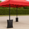 Gartenpavillon füllbare Basis Gewicht 4 Stück