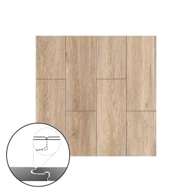 Leziter Eagle Oak Vinyl SPC Bodenbelag mit Sperrholz