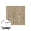 Leziter Kent Eiche Vinyl SPC schwimmender Fußboden