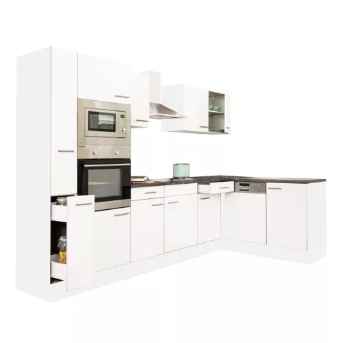Yorki 310 Eckküchenzeile mit Backofen und Mikrowelle