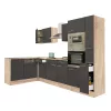 Yorki 310 Eckküchenzeile mit Backofen und Mikrowelle