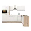 Yorki 310 Eckküchenzeile mit Backofen und Mikrowelle