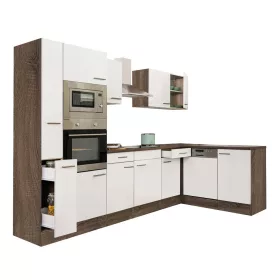 Yorki 310 Eckküchenzeile mit Backofen und Mikrowelle