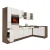 Yorki 310 Eckküchenzeile mit Backofen und Mikrowelle