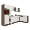 Yorki 310 Eckküchenzeile mit Backofen und Mikrowelle