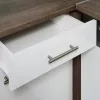 Yorki 370 Eckküchenzeile mit Gefrierschrank und Kühlschrank