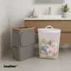 Abfallbehälter 100L grau 44x33x67 cm