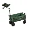 Zusammenklappbarer Premium-Garten-Strandwagen grün