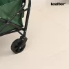 Klappbarer Standard-Gartenstrandwagen mit Tisch grün