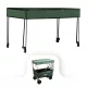 Strandkorb Premium roof green