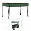 Strandkorb Premium roof green