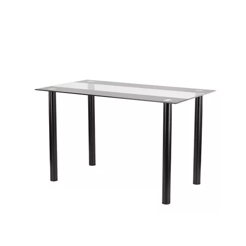 Riona 120 cm quadratischer Esstisch aus Glas