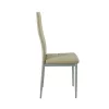 Mezza 4+1 Esstisch-Set beige-grau