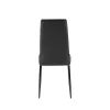 Mezza 4+1 Esstisch-Set schwarz-schwarz