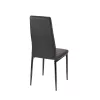 Mezza 4+1 Esstisch-Set schwarz-schwarz