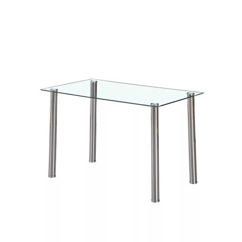 Berna 120 cm quadratischer Esstisch aus Glas