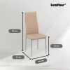 Denton 4+1 Esstisch-Set beige-grau