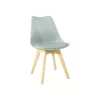 Midori 6+1 Esstisch-Set grau