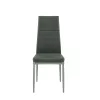Verna 6+1 Esstisch-Set grau-grau
