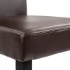 Mira 4+1 Esstisch-Set weiß-braun