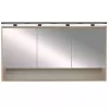 Oberer Spiegelschrank Luna 120, Rauna sil