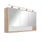 Spiegelschrank Luna 120, Eiche Sonoma